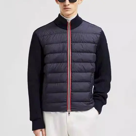 Moncler Knit Hybrid Down Jacket