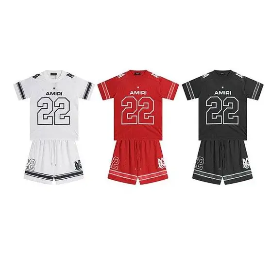 AMIRI 22 Sports Jersey &amp; Shorts Set