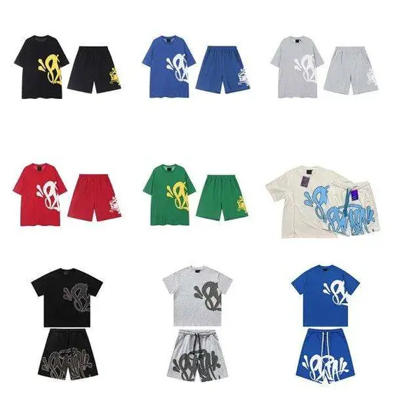 Syna World Foam Print 2-Piece Set - Oversized Tee & Shorts