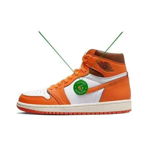 Nike Jordan 1 Casual Basketball Shoes &amp; Sneakers for Men and Women, Dark Bro