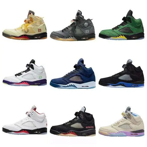 Air Jordan 5 High Retro Sneakers Basketball Shoes