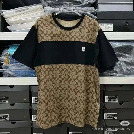 Coach Men Women Casual Short Sleeve Top T-Shirt